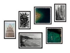 Hidden Jewels Hexaptych