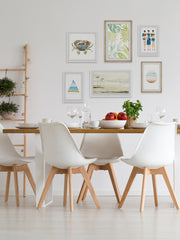 Gilded Sunset Hexaptych