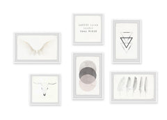 Invisible Tones Hexaptych