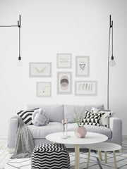 Invisible Tones Hexaptych