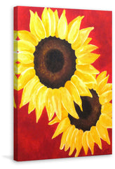 Red Sunflowers