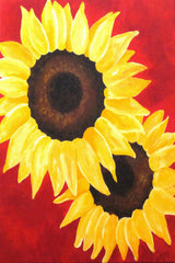 Red Sunflowers