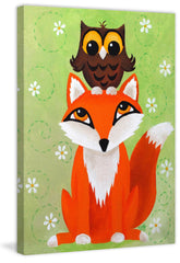 Owl on Fox