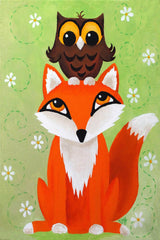 Owl on Fox