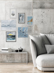 Bursts of Yellow Hexaptych