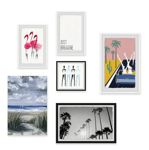 It's OK to Breathe Hexaptych