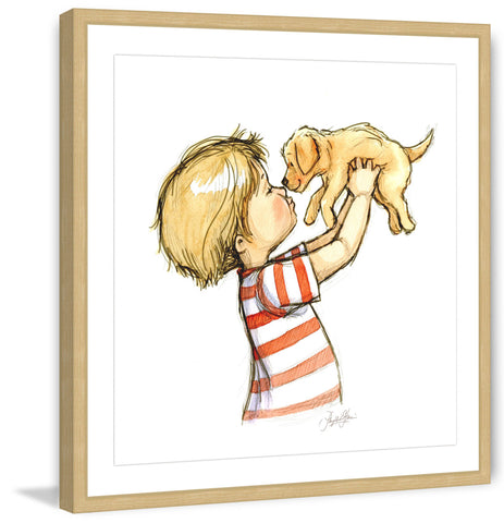 Puppy Loves Boy