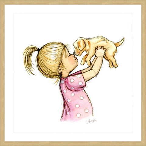Puppy Loves Girl