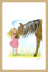 Girl Loves Horse