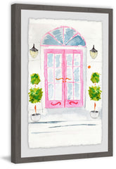 Pink French Doors