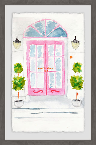 Pink French Doors
