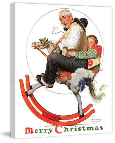 Gramps on Rocking Horse