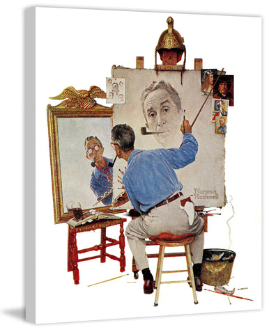 Triple Self-Portrait