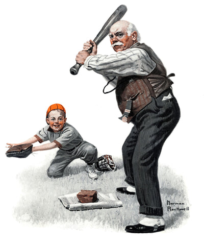 Gramps at the Plate