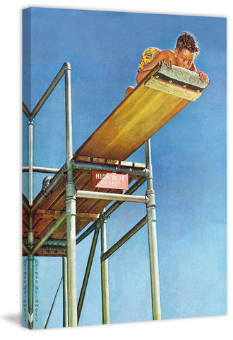 Boy on High Dive
