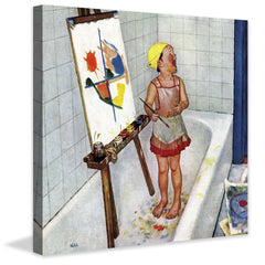 Artist in the Bathtub