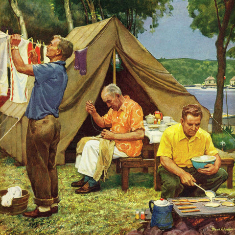 Three Generations Camping