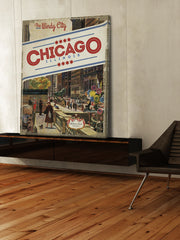 Michigan Avenue, Chicago-Adapted Art File
