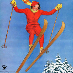 Woman Ski Jumper