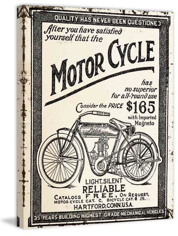 Motor Cycle with Magneto