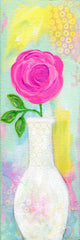 Pink Rose in Vase