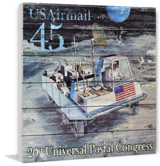 Lunar Rover Stamp