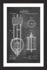 Arc Lamp 2 1893 Chalk