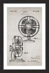 Electric Fan 1935 Old Paper