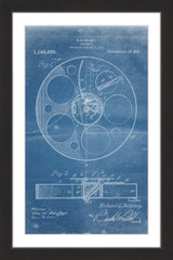 Film Reel 1915 Blueprint