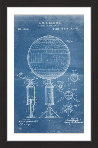 Globe 1892 Blueprint