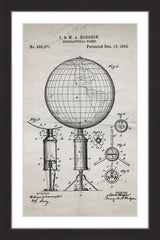Globe 1892 Old Paper