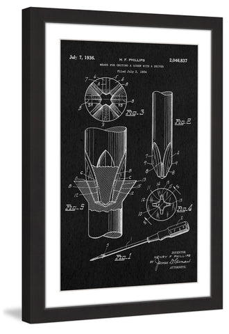 Screwdriver 1936 Black Paper