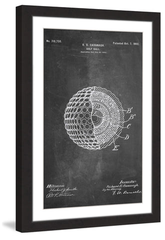 Golf Ball 1902 Chalk