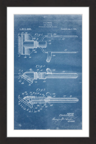 Hair Clipper 1919 Blueprint