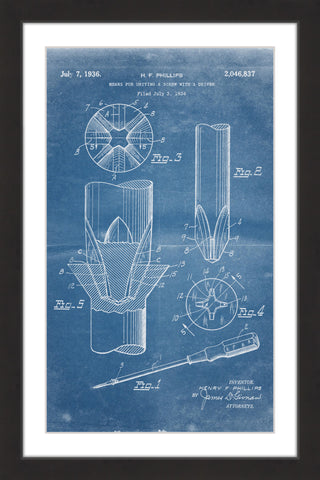 Screwdriver 1936 Blueprint