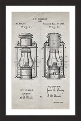 Lantern 1894 Old Paper