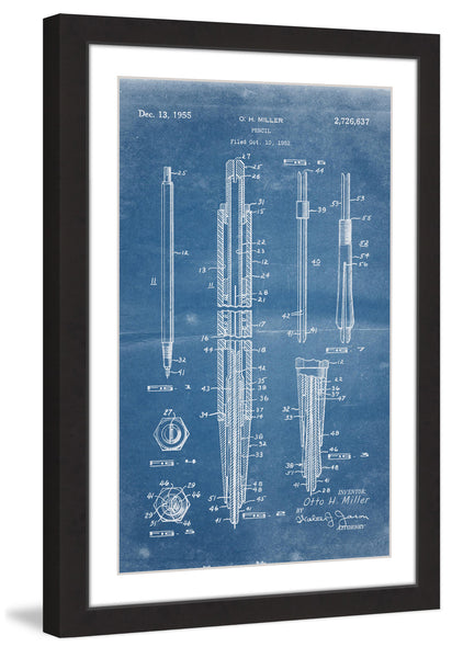 Pencil 1955 Blueprint – Marmont Hill