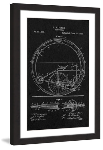 Monocycle 1894 Black Paper