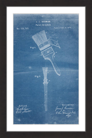 Paint Brush 1873 Blueprint