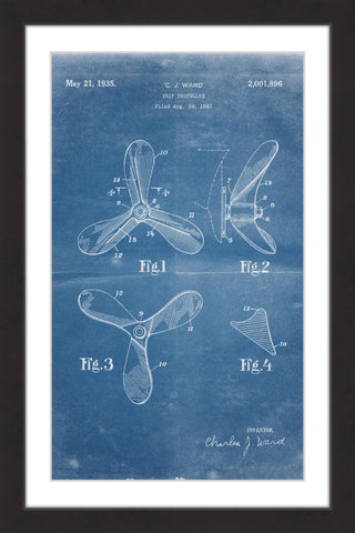 Ship Propeller 1933 Blueprint