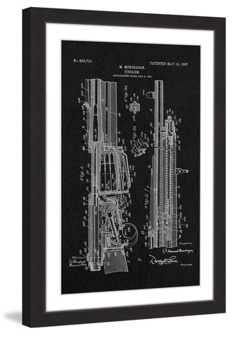 Rifle 1907 Black Paper