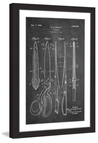 Scissors 1925 Chalk