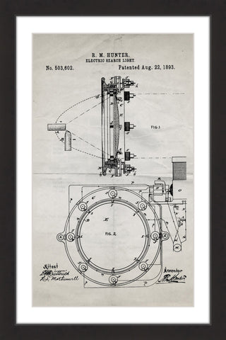 Searchlight 1893 Old Paper
