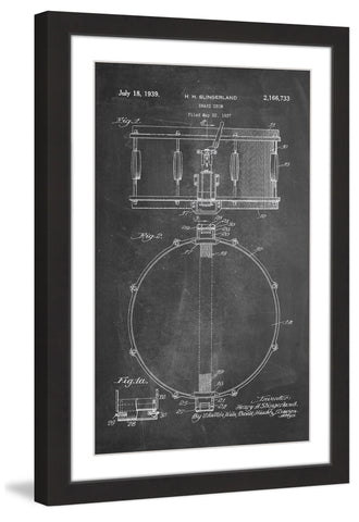Snare Drum 1939 Chalk