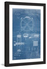 Tesla Arc Lamp 1891 Blueprint