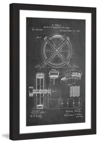Tesla Arc Lamp 1891 Chalk