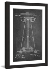 Tesla Coil 1914 Chalk