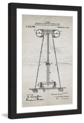 Tesla Coil 1914 Old Paper