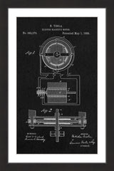 Tesla Motor 1888 Black Paper