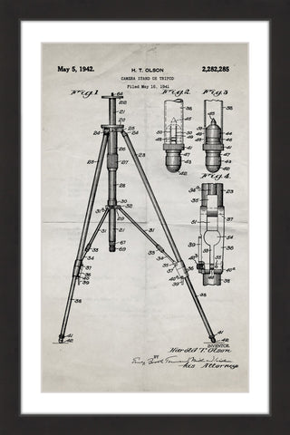 Tripod 1942 Old Paper